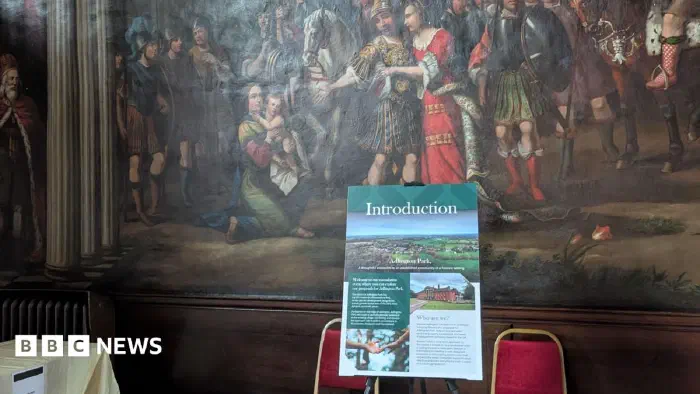 What happens after plans for a new town are dropped?
