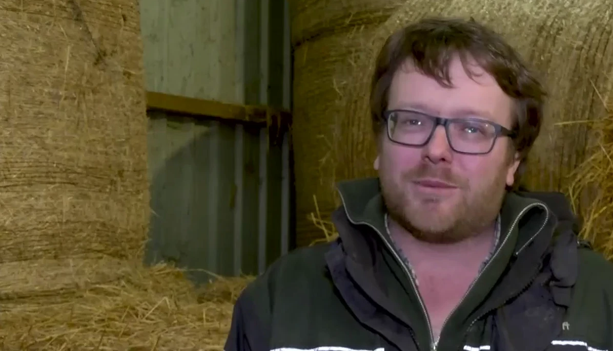 Local farmer Alex Kelsall