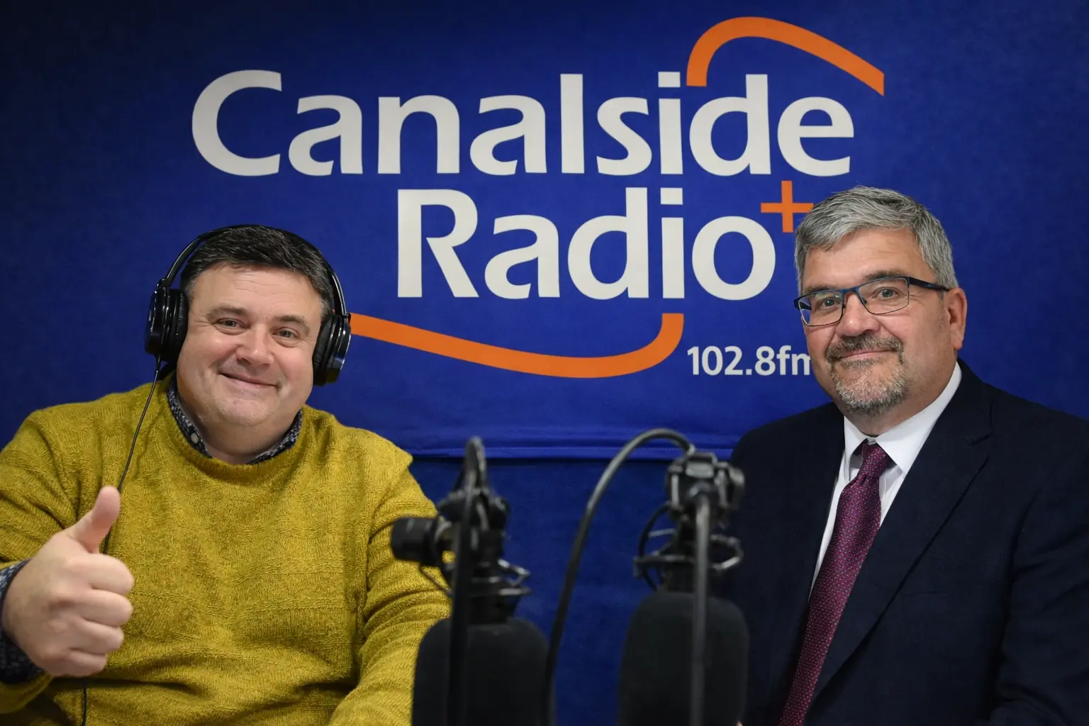Nick Wright and Nick Mannion on Canalside Radio