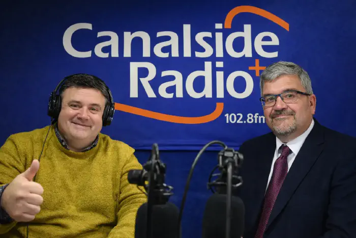 Nick Wright and Nick Mannion on Canalside Radio