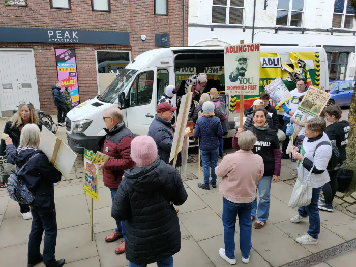 Stop Adlington New Town in Macclesfield