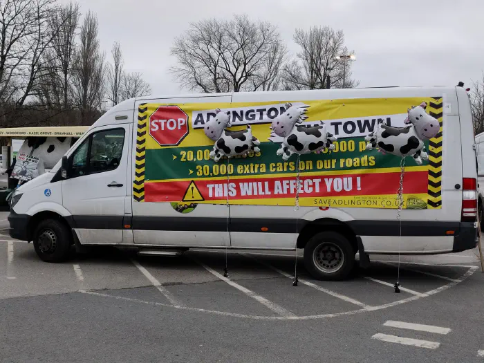 Stop Adlington New Town in Poynton