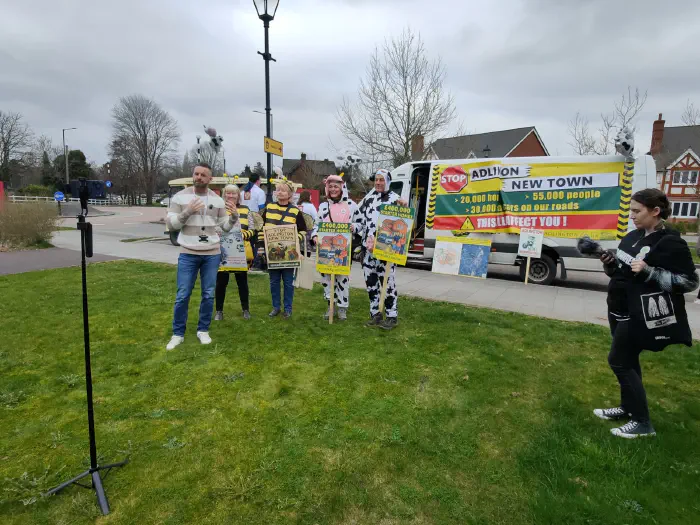 Stop Adlington New Town in Woodford