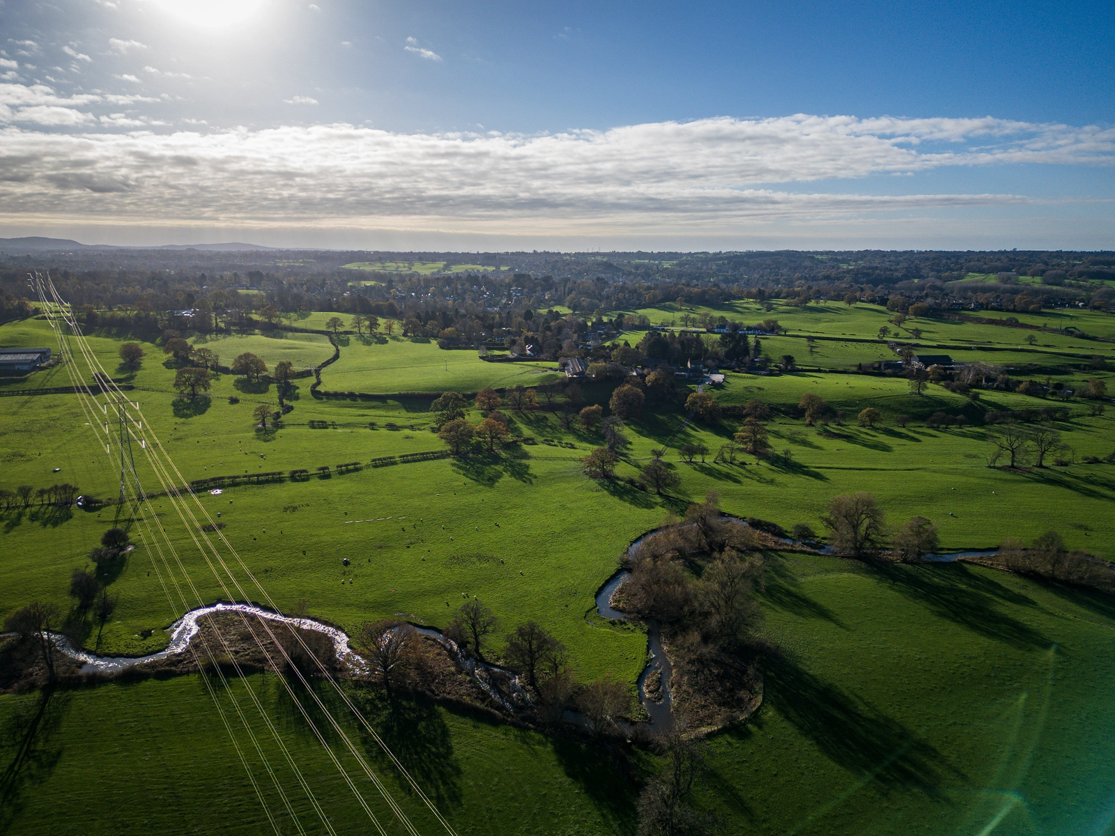 Drone photo of Adlington