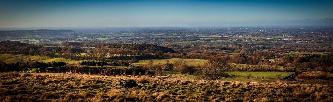 Adlington panoramic view