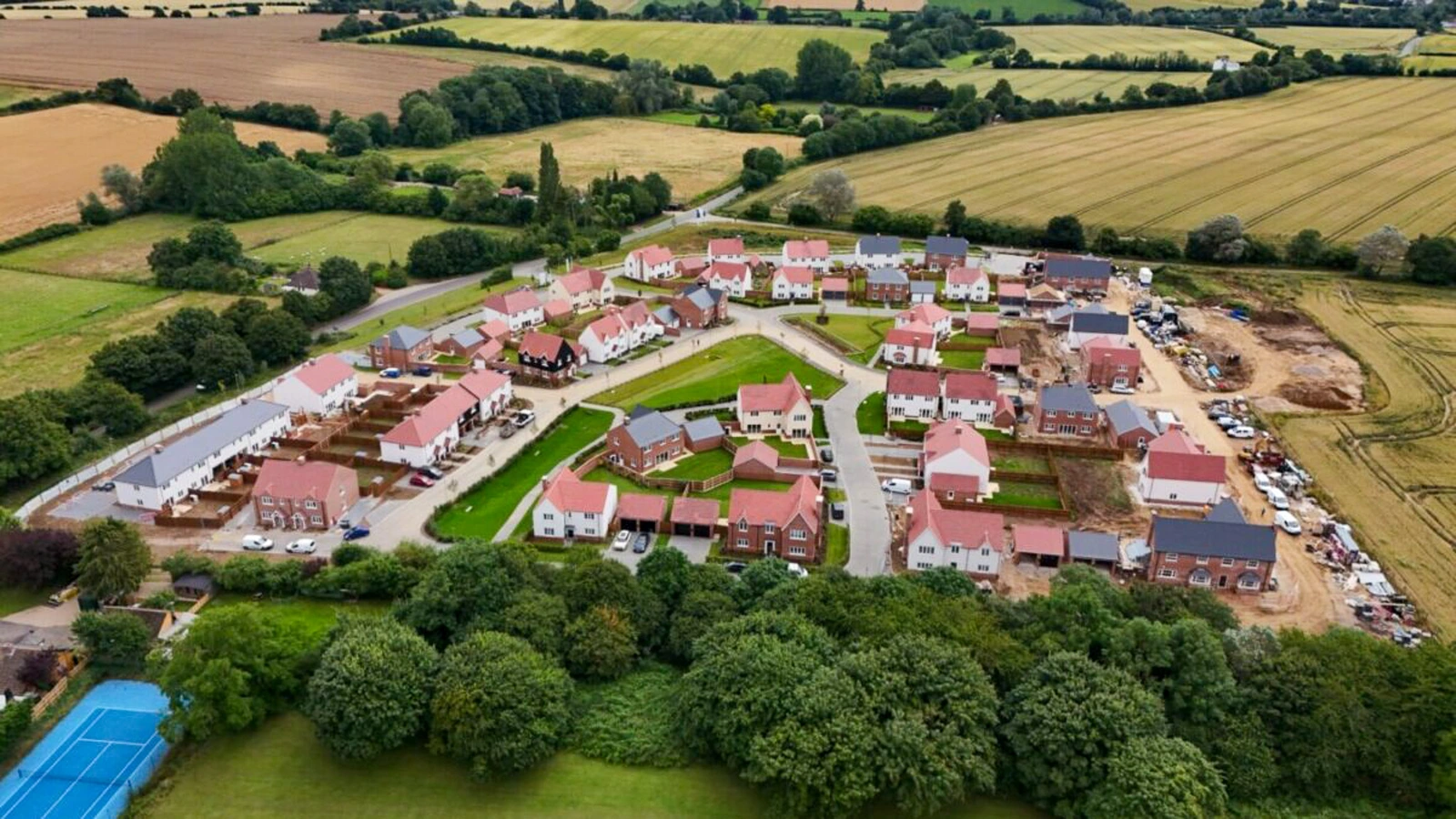 New build houses